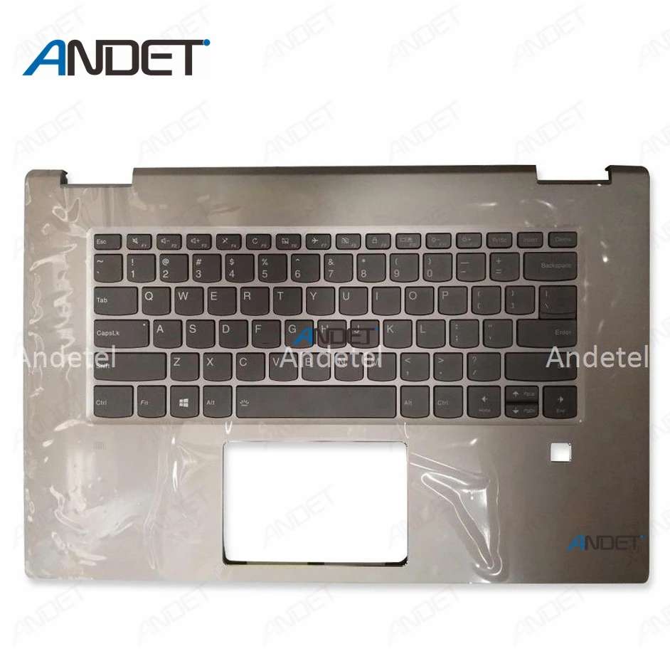 95 New Lenovo Yoga 720-15 720-15IKB Palmrest Upper Cover US Keyboard Silver