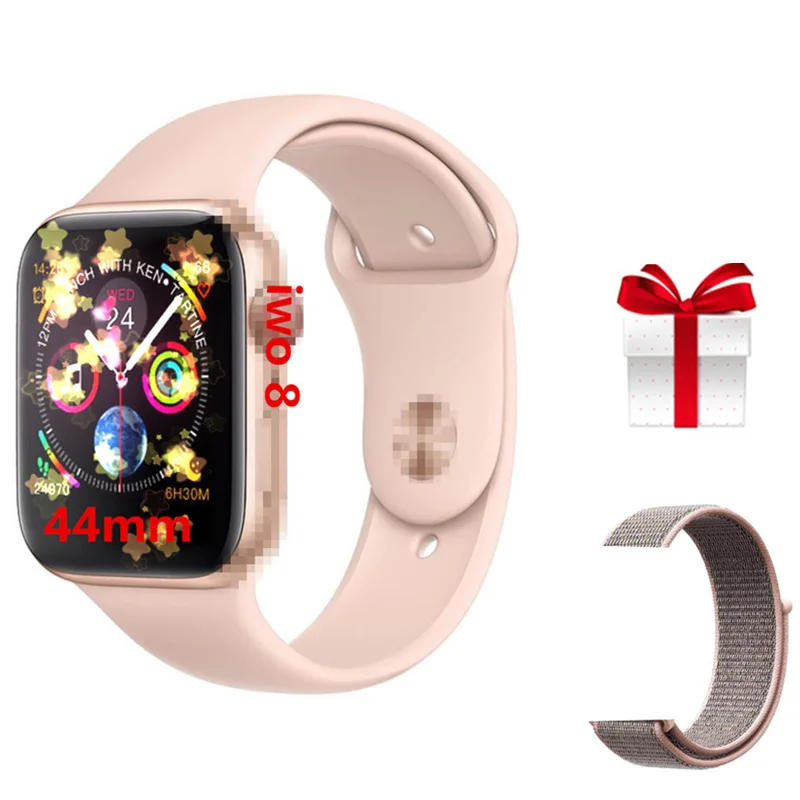 

IWO8 Women Smart Watch+Belt/Set IWO 8 Smart Watch Men Wristband ECG Pedometer Call Message ReminderFor Iphone Samsung Huawei