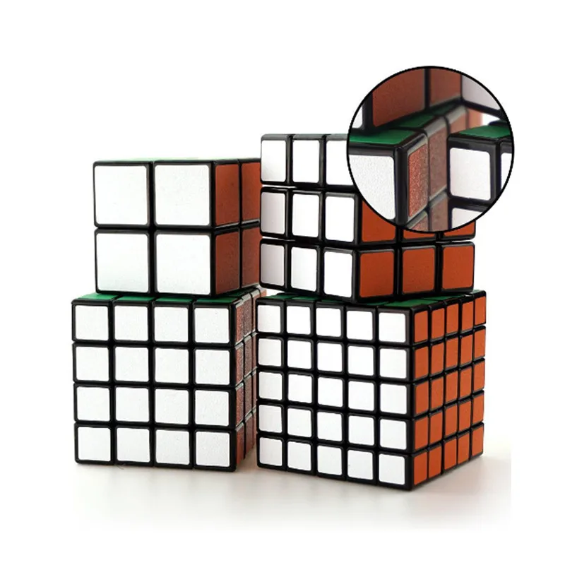 

4 PCS/Set 2x2x2 3x3x3 4x4x4 5x5x5 Speed Puzzle Cube Educational Learning Toys For Kids Gift 3x3x3 Magic Cube Magico Cubo