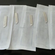 100 шт. Прямая с фабрики, Перманентный макияж, 14-контактный игла лезвия плоская ручная ручка для бровей татуировки перманентный макияж