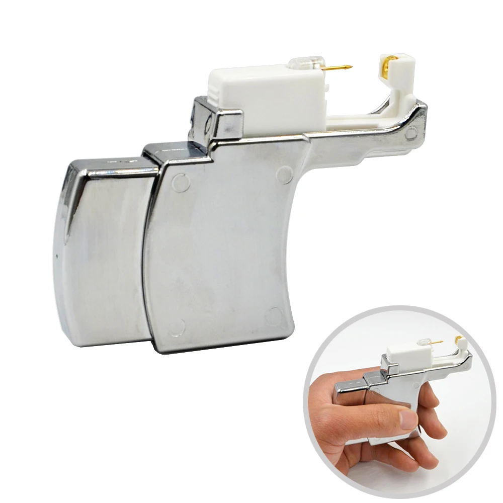 

BOG- Professional Safety No Pain Piercing Instrument System Gun Device Built in Stud Easy to Use Ear Piercing Unit Equipment