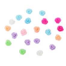 20 шт. мини цветы из каучука Миниатюрные Горшки для растений бонсай космический микро-ландшафт DIY Декор