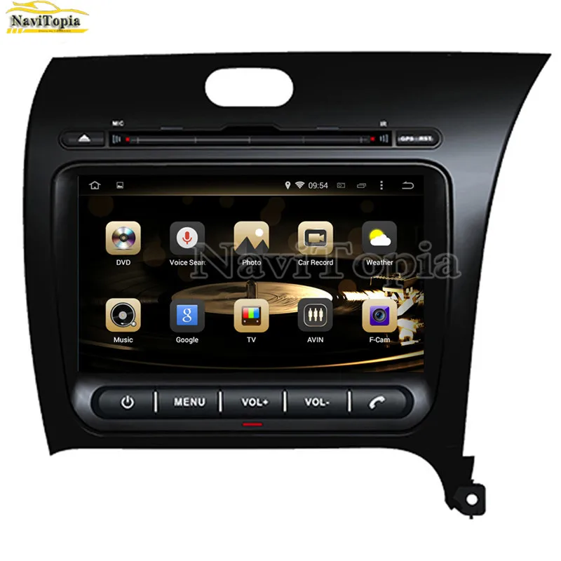 Best NAVITOPIA 4G RAM 64G ROM PX6 Six Core Android 9.0 Car DVD GPS Navigation for Kia Cerato/K3/Forte RHD 2013 2014 2015 2016 2017- 10