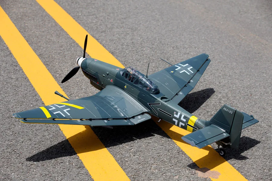 stuka rc plane