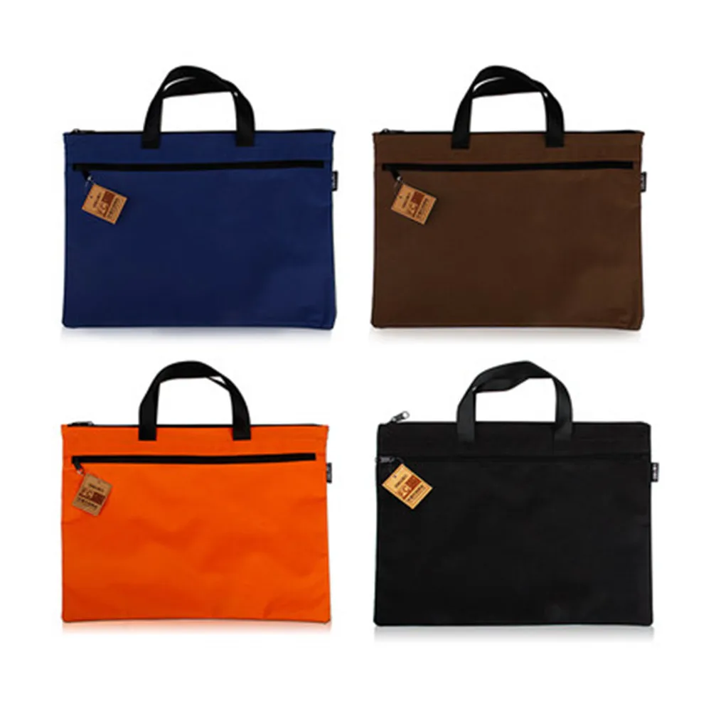A4 Double Zipper Document Bag Fabric Briefcase File Folder a4 with Handle Organizer for Office Supplies Document File Bag Folder A4 Double Zipper Document Bag Fabric Briefcase File Folder a4 with Handle Organizer for Office Supplies Document File Bag Folder
