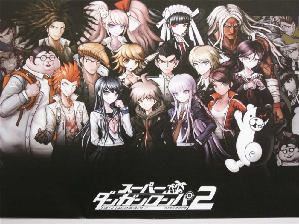 Купить Данган ronpa супер danganronpa 2 8 шт. А3 ФОРМАТ БУМАГИ ПЛАКАТЫ ...