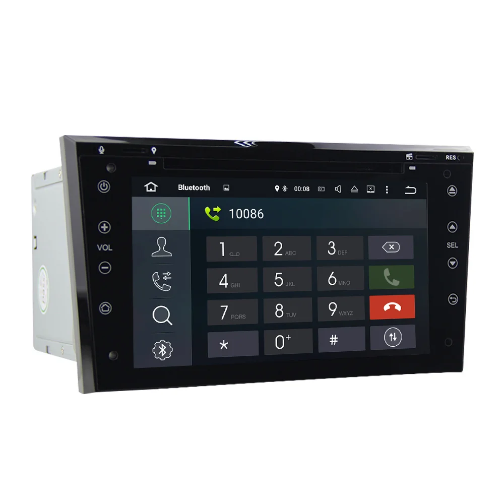 Discount Eunavi Quad Core 2 din Android 9.0 Car Radio GPS Navigation Stereo for Vauxhall Opel Astra H G Vectra Antara Zafira Corsa 2G RAM 3