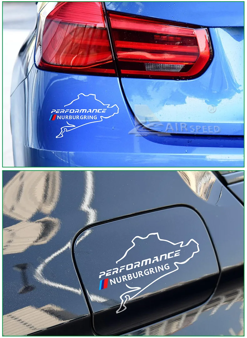 Airspeed Car Stickers M Performance Auto Sticker Fuel Tank Cap Decal Accessories for BMW E46 F30 E90 E60 F20 F10 E36 E39 E87 E70 (8)