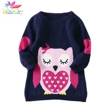 girls autumn sweater 2015 new fashion children long sleeve knitting warm clothing kids cartoon cotton sweaters W186 2016 new fashion girls sweaters 3 10years children sweater cartoon sweaters 1673