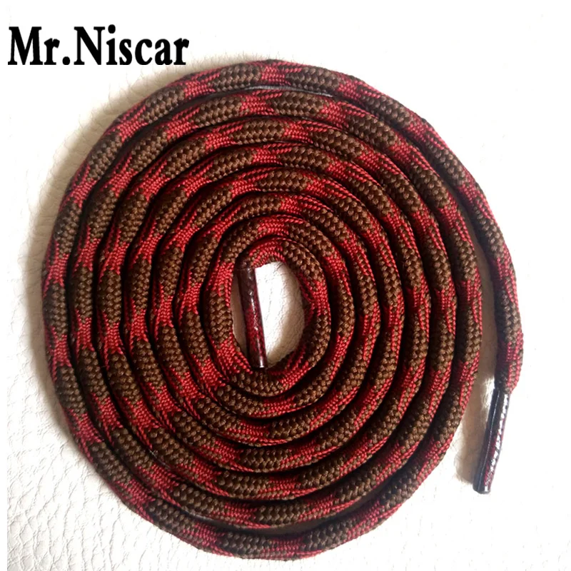 

Mr.Niscar 1 Pair Round Shoe Laces Gray Purple Non-slip Outdoor Sports Hiking Sneaker Shoelaces Skate Boots Bootlace String Rope