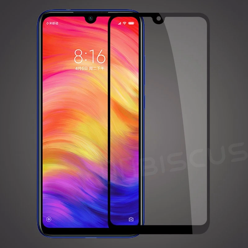 Xiaomi Redmi 7 Защита для экрана с полным покрытием закаленное стекло Note зеркальная
