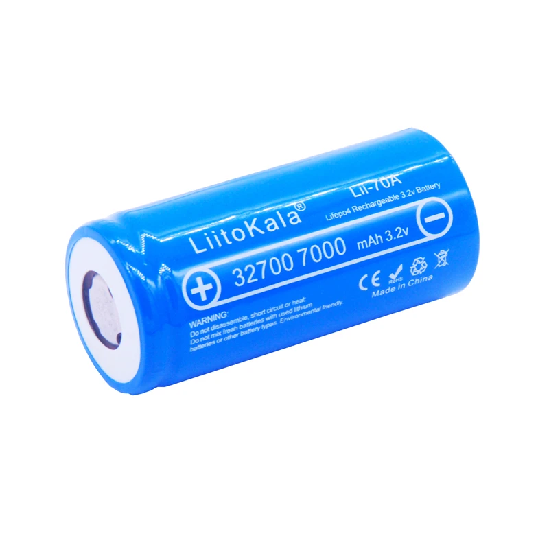 LiitoKala 7000 3,2 V 32700 mAh lifepo4 аккумуляторная батарея LiFePO4 5C разрядка батарея резервного питания фонарик 6500