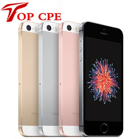 Apple iPhone Original Unlocked mobile Phone 16 64GB ROM RAM LTE Touch WIFI GPS Dual Core 4 0inch 12MP GPS iOS used