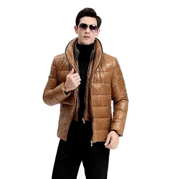 

New Men Parkas Fashion Winter Classic Solid Color Short Coat Slim Fit Cotton Padded Outerwear Male Hooded Jacket