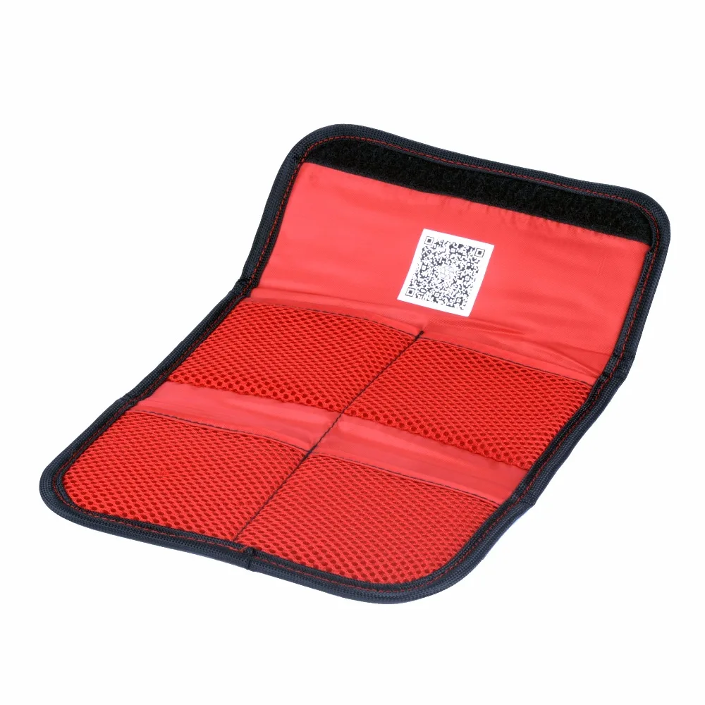 

WTIANYA Camera Filter Case Wallet Filter Pouch 4 Pockets Camera Filter Bag For Canon NIKON SONY camera Lens Filters 37mm to 77mm