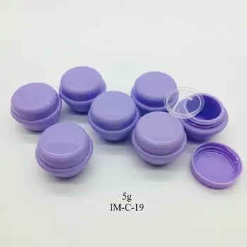 

Free shipping for 20pcs/lot 5g/5ml cosmetic jars for facial products, mushroom container