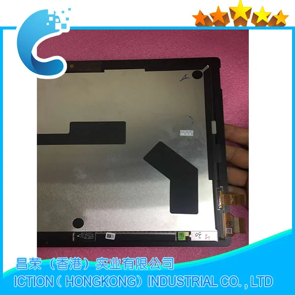 Original 1796 asamblea para Microsoft surface pro 5 modelo 1796 LP123WQ1 (SP) (A2) pantalla lcd pantalla táctil vidrio digitizer Asamblea - 3