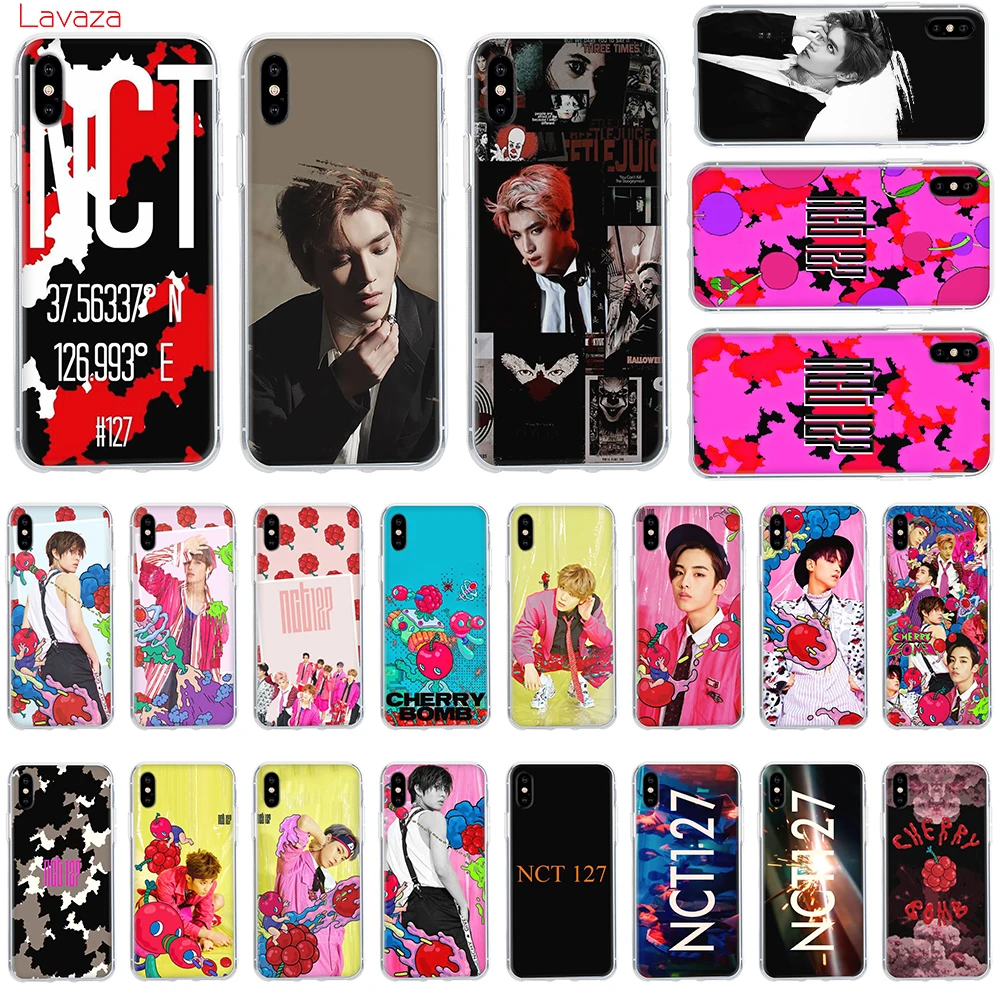 

Lavaza NCT 127 Kpop Boy Hard Phone Case for Apple iPhone 6 6s 7 8 Plus X 5 5S SE for iPhone XS Max XR Cover