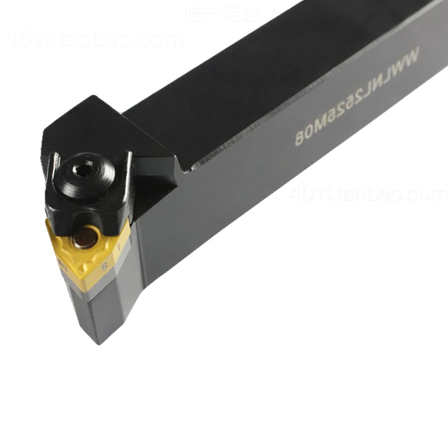 

WWLNL /WWLNR 2525M08 25mm External Turning Tools Holders CNC Lathe Cutting Machining Boring Toolholders
