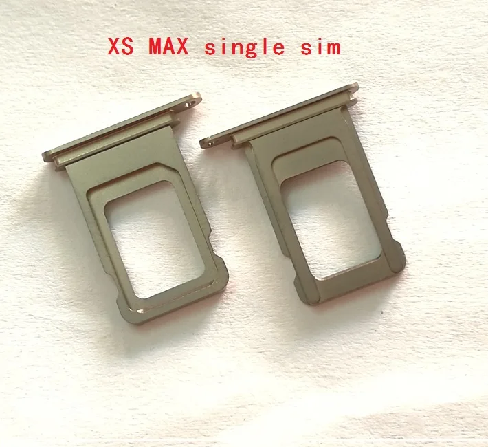 50PCS/lot Single Dual Sim Card Tray Slot Holder with Rubber Sealing For