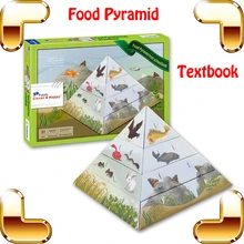 Новогодний подарок Пирамида 3D головоломка модель DIY учебник инструмент обучающая игра для детей легко собрать творческие игрушки