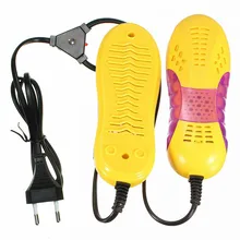 Shoe Dryer Foot Protector Boot Odor Deodorant 220V 10W EU Plug Race Car Shape Voilet Light Dehumidify Device Shoes Drier Heater