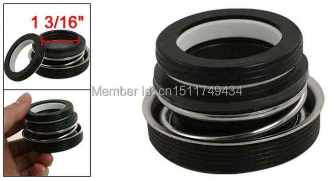 

Ceramic Rotary Ring Rubber Bellows Pump Mechanical Seal 30mm 1 3/16" 2pcs