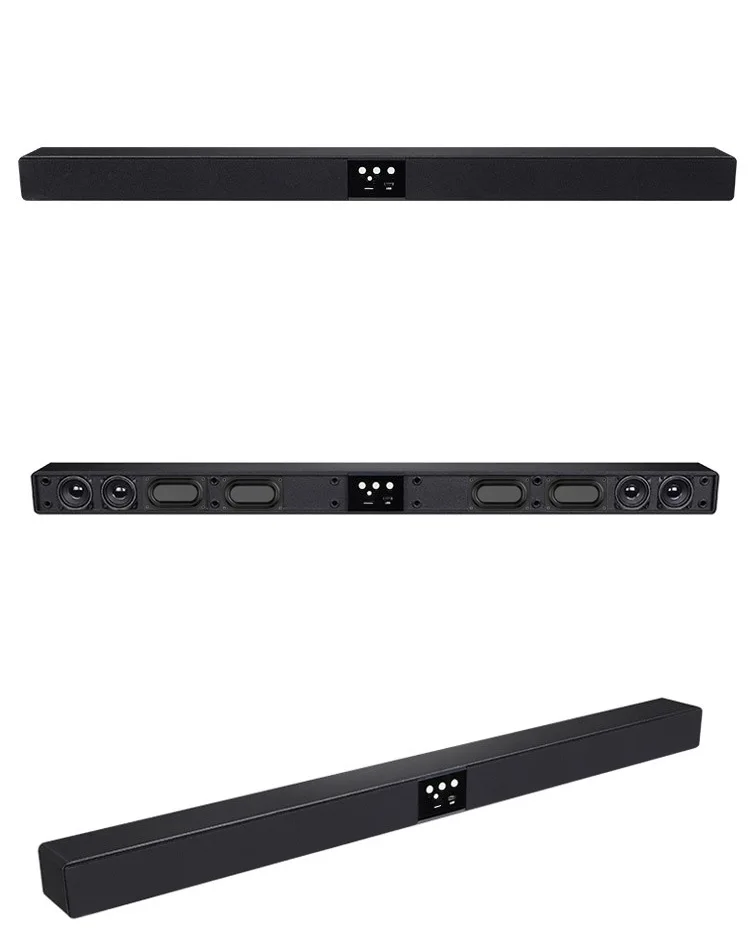Amoi L3 L2 Bluetooth soundbar Wall hanging pure wood tv speaker Subwoofer 3D surround sound home theater 10 horn Integrate