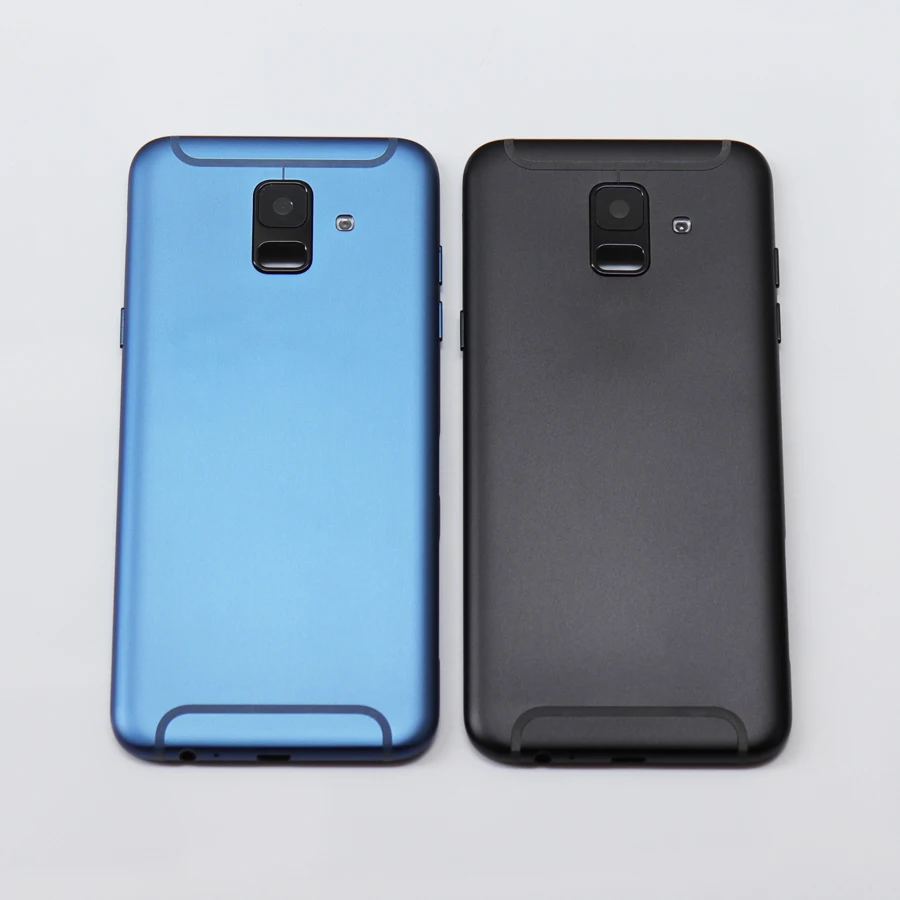Оригинальная Задняя Дверь корпуса для Samsung Galaxy A6 2018 задняя крышка чехол батареи +