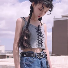 Mihoshop Ulzzang Корейская женская модная одежда летняя повязка