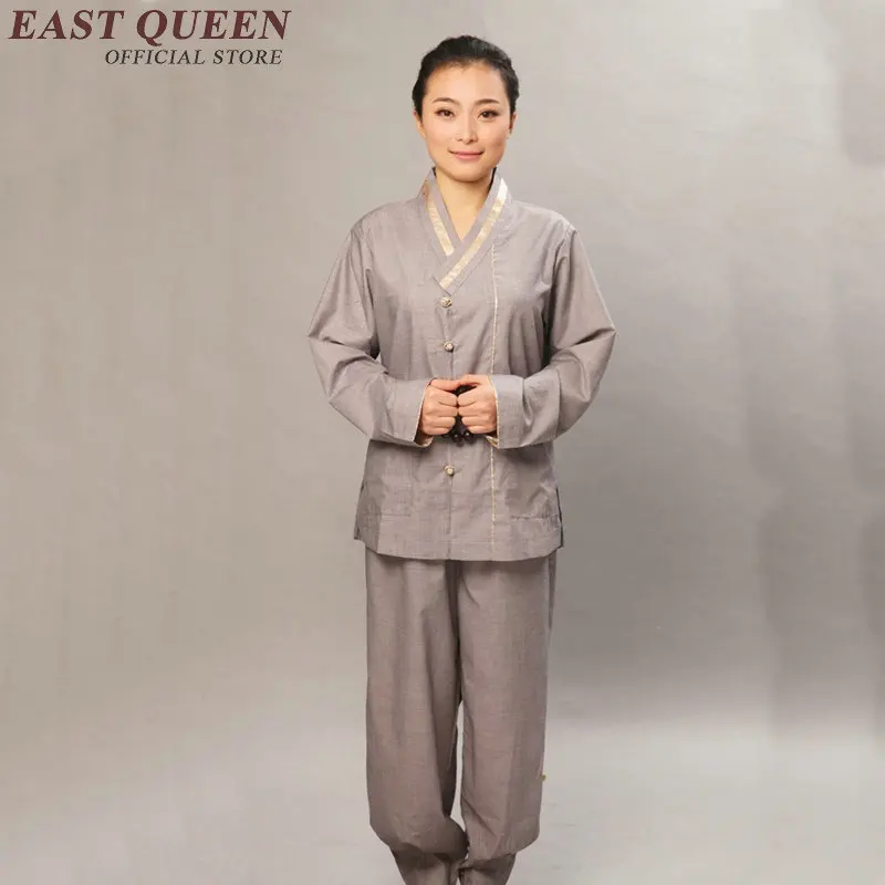 Одежда в стиле Дзен одеяния буддийских монахов буддийские одежда шаолиньских монахов KK1288 C - Цвет: 1