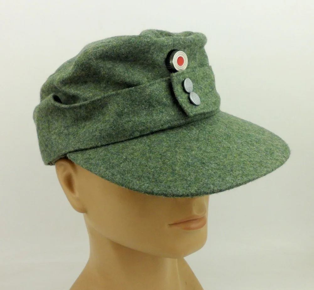 WWII WW2 German Cap Badge With M43 Hat Wool - SIZE XL | Спорт и развлечения