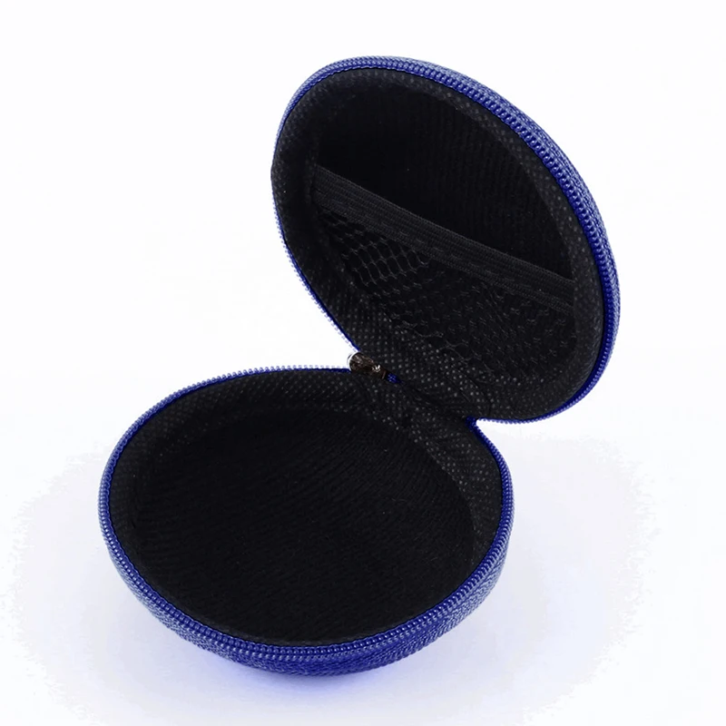 RACAHOO 1pcs Portable Mini Earphone Wire Storage Pouch Bag Soft Headset Earbuds Box SD Card Box for Earphone TF Cards Money Box5