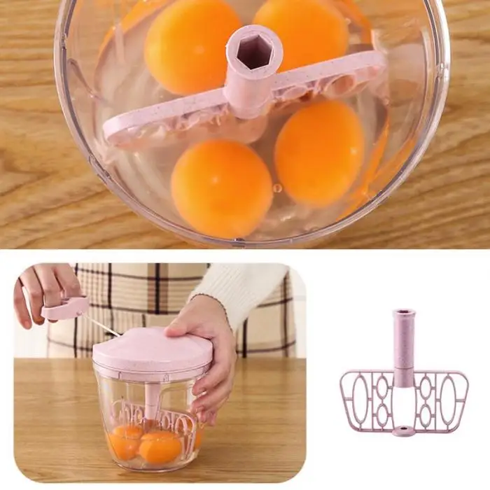 Manual Meat Grinder Hand-power Vegetable Food Chopper Fruit Nuts Grinder can CSV