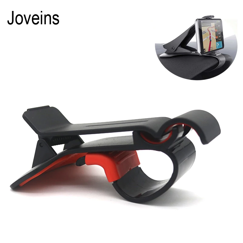 JOVEINS Dashboard Car Phone Holder for iPhone X Adjustable Clip Mount Holder Mobile Phone Stand for Samsung GPS Car Cradle