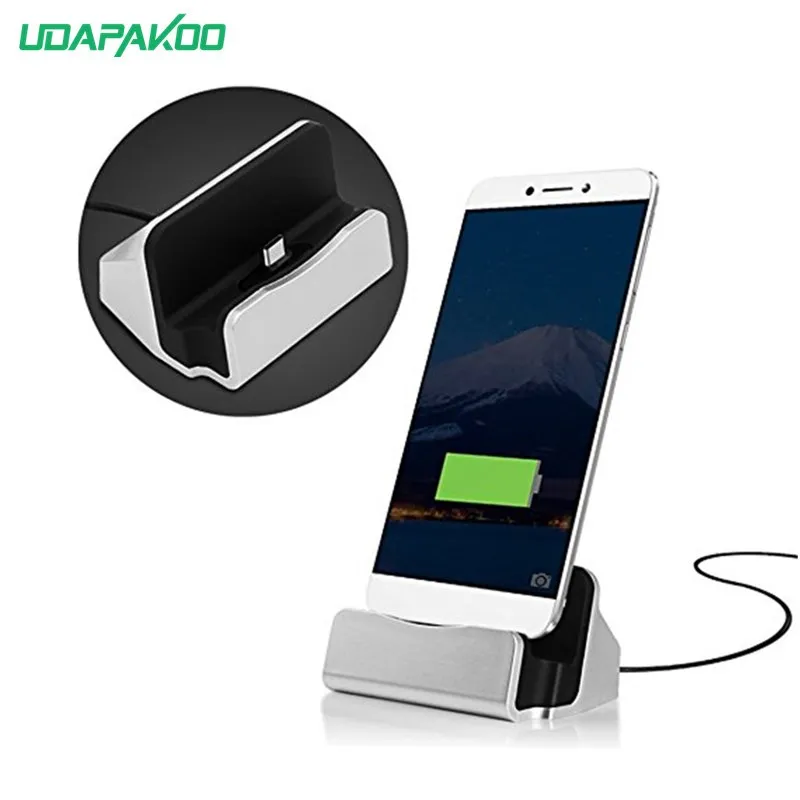 

USB C Charger USB Dock Station Type-C Charging Desktop for Xiaomi 6 7 8 Huawei P20 lite honor 10 OnePlus 5 6 6T Samsung note 9 8