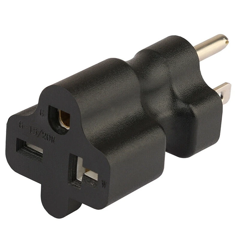 Pa 0202 250V Nema 6 20P папа 15R/20R Женский адаптер 20 A до 15A T Blade конвертер Us Plug|Адаптеры AC/DC| |