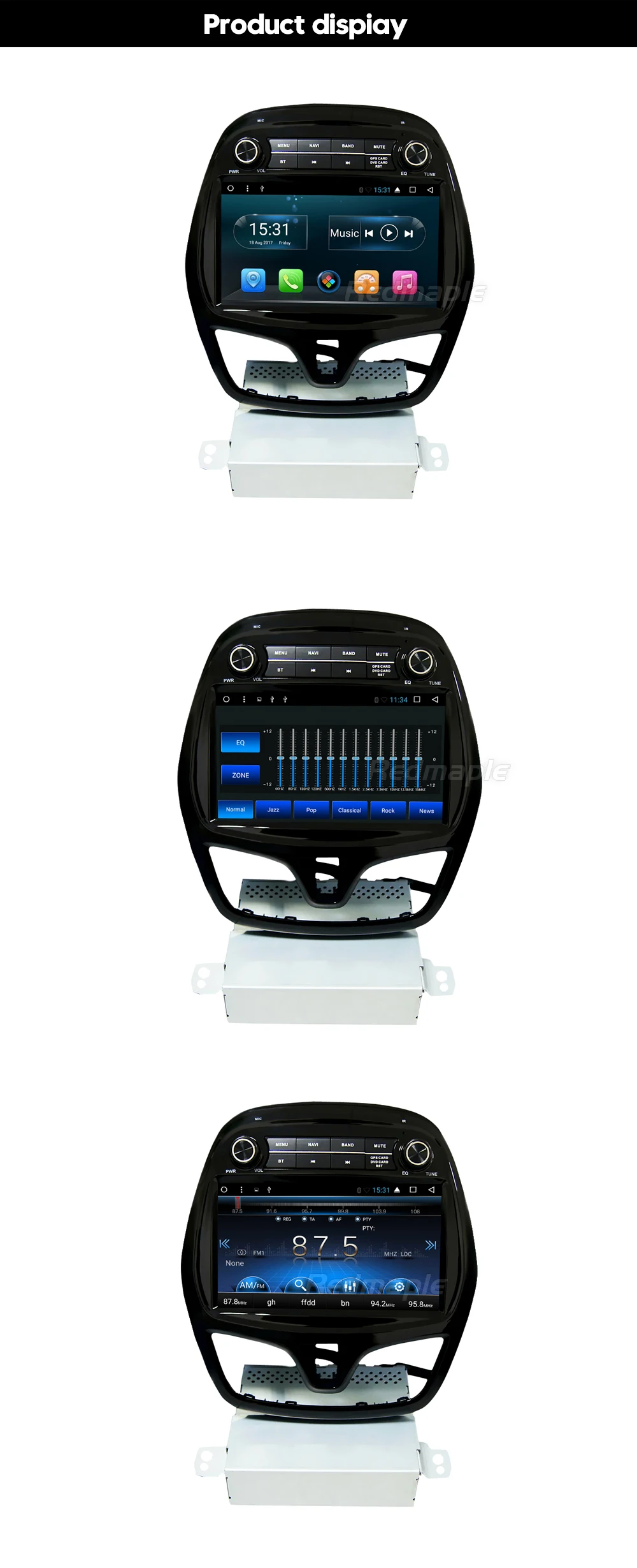 Discount 9"Android8.1 Car Radio GPS Navigation Multimedia Stereo Headunit For Chevrolet New Spark 2015 2016 Auto Video Audio Player 2GRAM 13