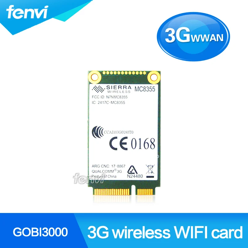 Сьерра Gobi3000 MC8355 Беспроводной 3 Г WWAN Карты EV-DO REV A 14 Мбит/3.1 Мбит HSPA + EDGE GPRS GSM GPS Модуль