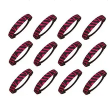 Горячая распродажа! Новое поступление блеск головные уборы черный стрейч Плетеный Спорт повязка Yoga оголовье DHL