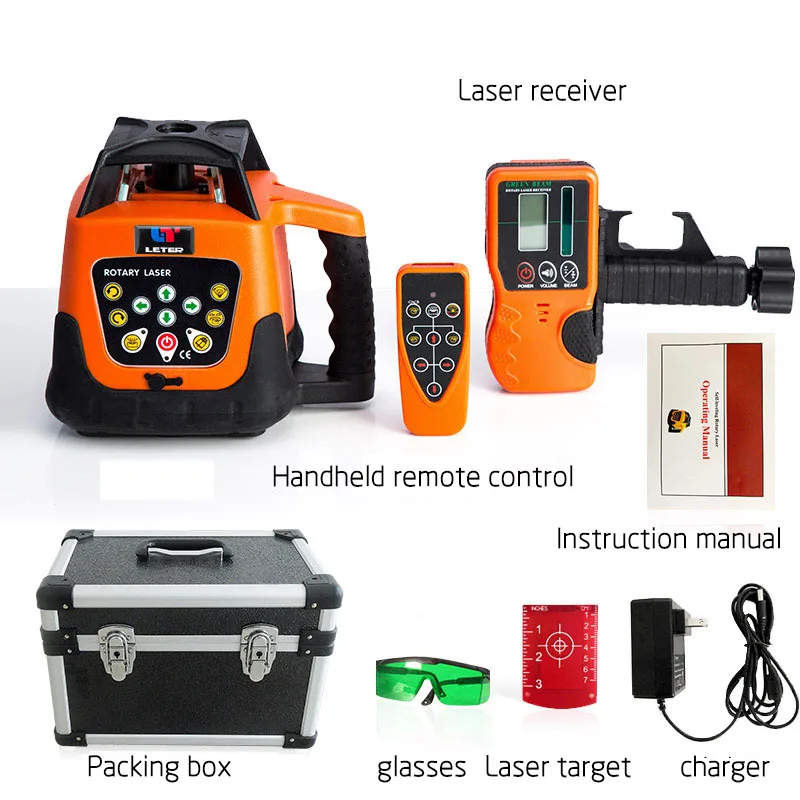 NEW LETER Fully automatic electronic leveling rotary laser leveling
