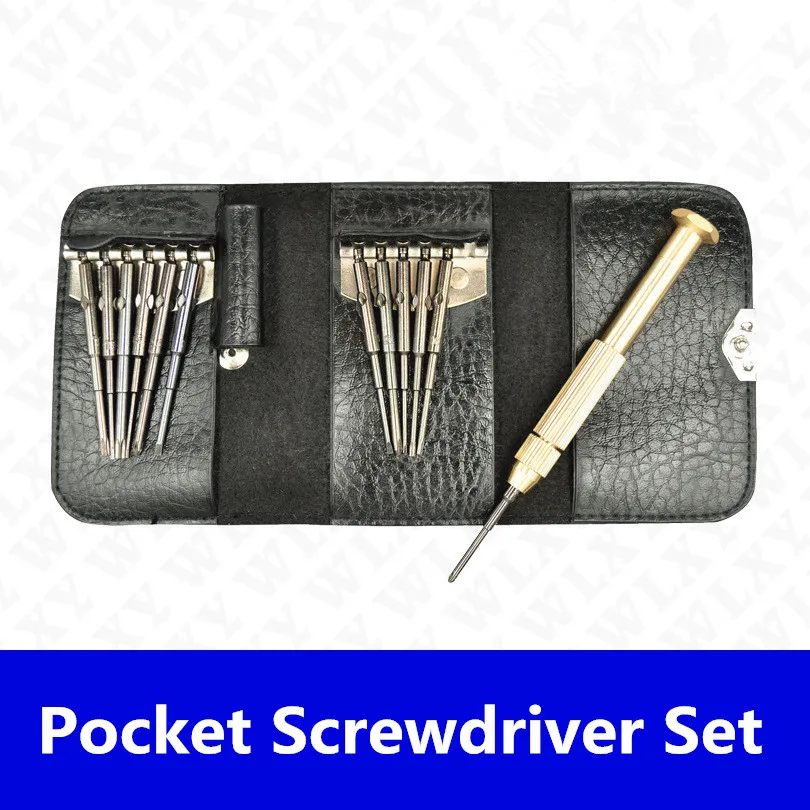 

1 set 13-in-1 pocket disassemble combination eyeglass screwdriver set for laptop mobile phone repair Free Shipping