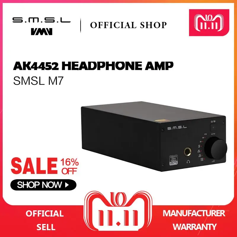 SMSL M7 2xAK4452 32Bit/768KHz DSD512 Hi-Fi Audio USB DAC with Headphone Amplifier USB Coaxial Optical Input RCA 6.35 Jack Output цена SMSL M7 2xAK4452 32Bit/768KHz DSD512 Hi-Fi Audio USB DAC with Headphone Amplifier USB Coaxial Optical Input RCA 6.35 Jack Output цены онлайн
