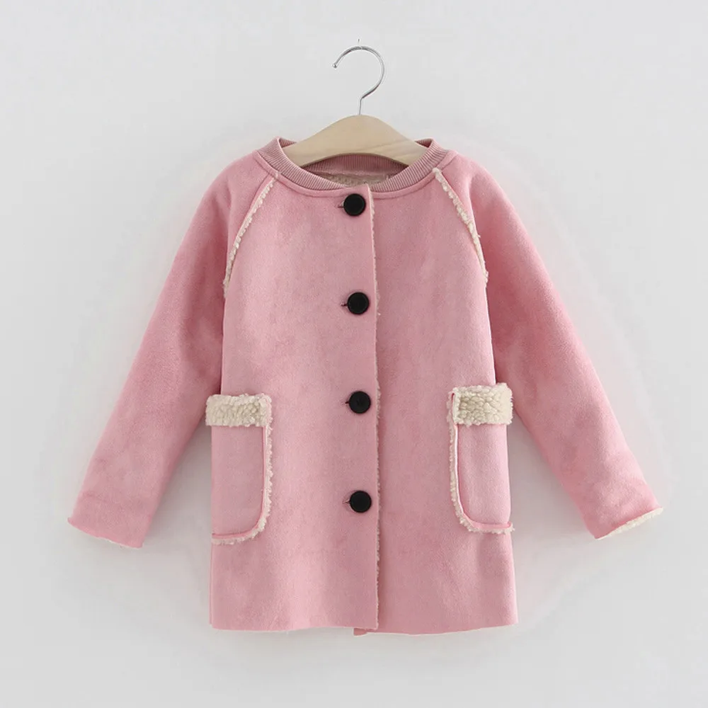 Детская одежда; пальто для малышей; куртка для девочек; сезон осень-зима; плащ; толстая теплая куртка; Прямая поставка; 724