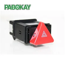 Luz de advertencia de emergencia para coche, interruptor FS para VW POLO 6N LUPO TRANSPORTER T4, 6N0953235B 6N0953235