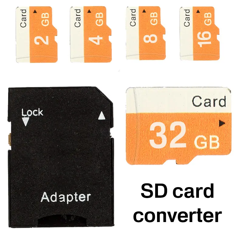 

Hign Speed Memory Card Internal Memory TF Card High-Capacity 2G/4G/8G/16G with SD Adapter for Smartphone Camera