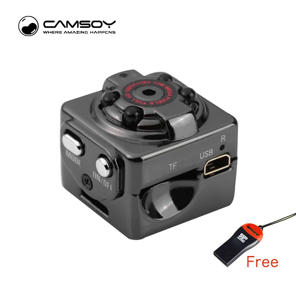 SQ8 SQ11 Mini Camera Full HD 1080P Voice Recorder Baby Home Security HD DVR Car Small Cam Night Vision Motion Sensor Mini dv dvr