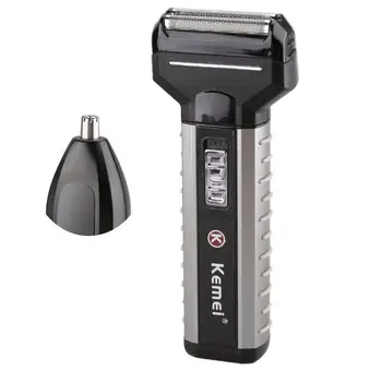 

Kemei KM-1122 shaver nose hair dual-use rechargeable razor
