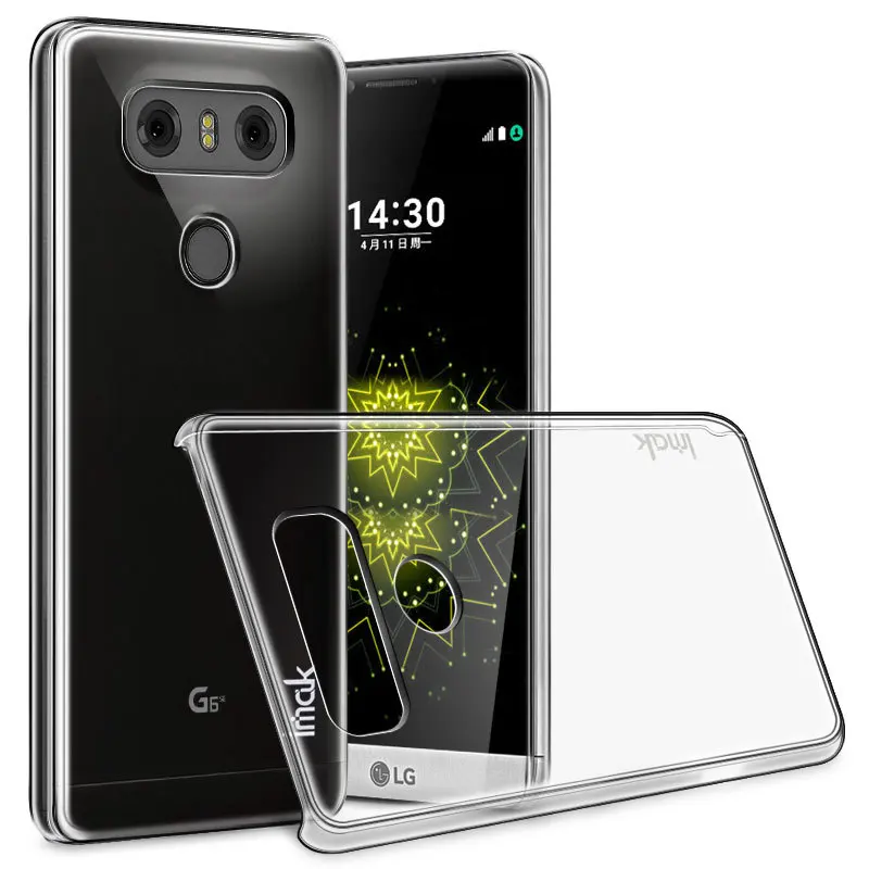 

Imak sFor LG G6 Case 5.7 inch Crystal Transparent Hard PC Back Cover For LG G6