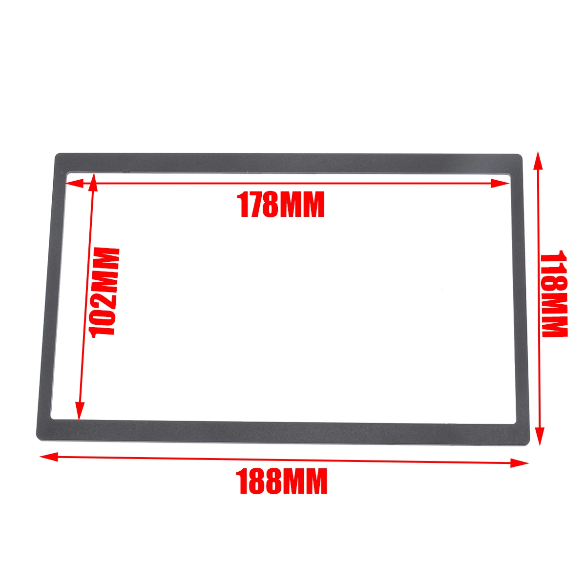 For V-W 1pc Car DVD player frame Panel Bezel Support P-assat B5/MK5 J-etta B-ora/P-olo/MK3/MK4 G-olf Chico Sharan